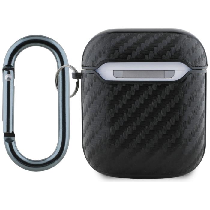 Red Bull - Red Bull AirPods 1/2 Skal PU Carbon Logo - Svart