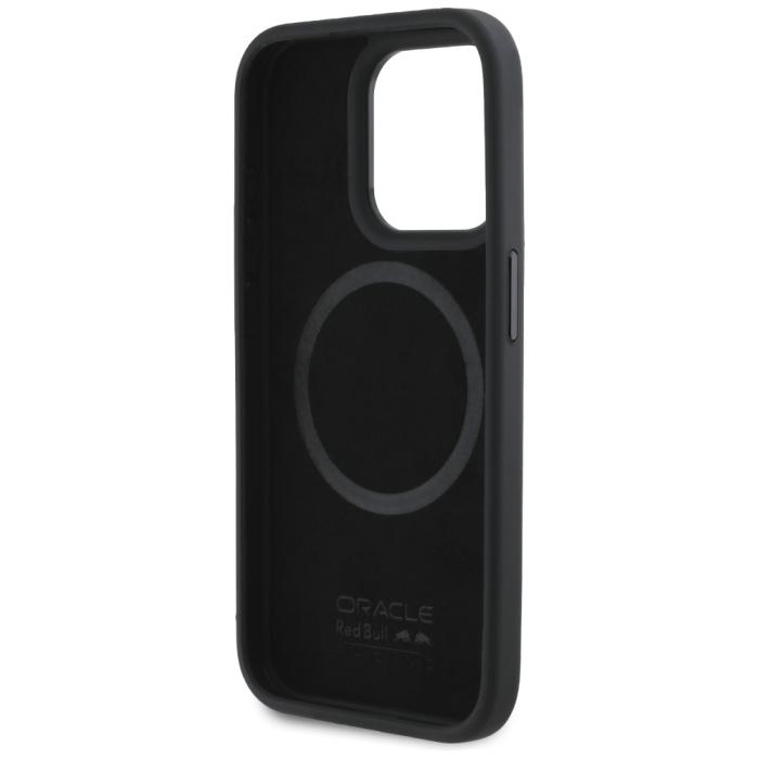 Red Bull - Red Bull iPhone 15 Pro Max Mobilskal MagSafe Leather Red Ring