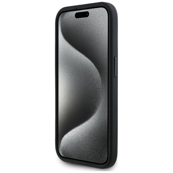 Red Bull - Red Bull iPhone 15 Pro Mobilskal MagSafe Leather Red Ring - Marinblå