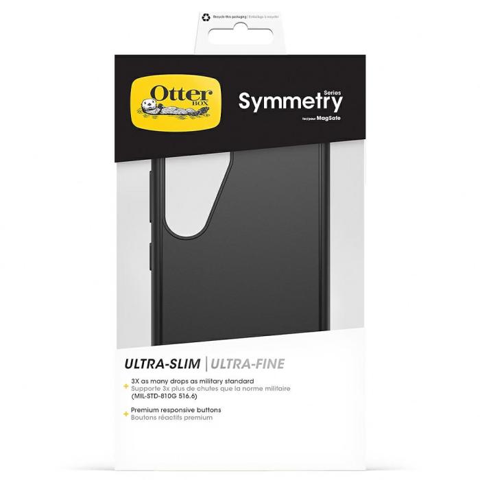 Samsung - Samsung Galaxy S25 Mobilskal MagSafe MagSafe Otterbox Symmetry - Svart