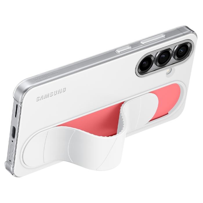 Samsung - Samsung Galaxy S25 Mobilskal MagSafe Standing Grip - Vit