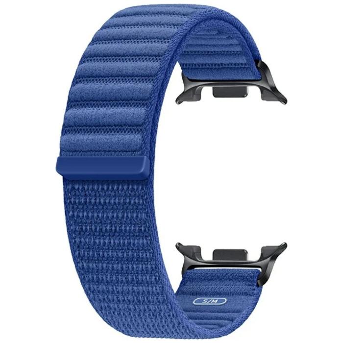 Samsung - Samsung Galaxy watch 8/8 Classic (40mm) Fabric (S/M) - Blå