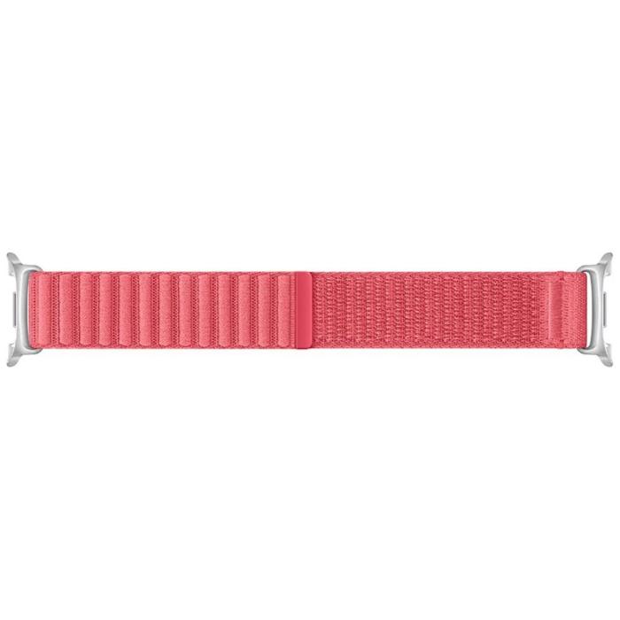 Samsung - Samsung Galaxy watch 8/8 Classic (40mm) Fabric (S/M) - Korallröd