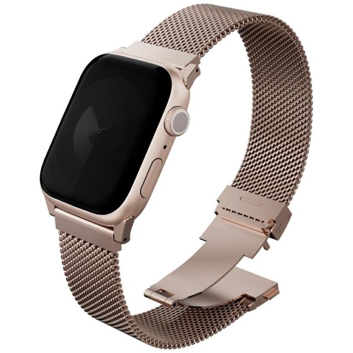 UNIQ - UNIQ Apple Watch SE/Ultra 42/44/45/49mm Armband Stainless Steel - Rose