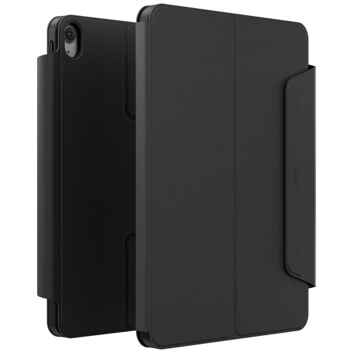 UNIQ - UNIQ iPad Air 13 (2024/2025) Fodral Rovus Snapmount Magnetic - Svart
