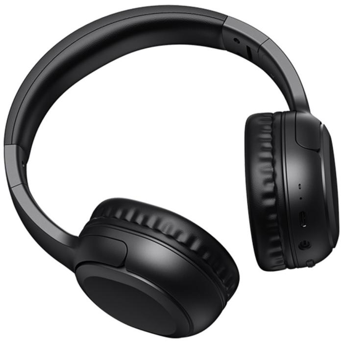 USAMS - USAMS Bluetooth 5.3 On-Ear Hörlurar Yun Series (USAMS-YG23) – Svart
