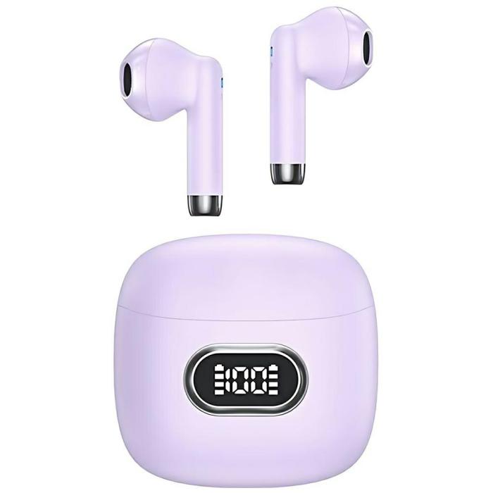 USAMS - USAMS IA II-serie Bluetooth Hörlurar 5.3 TWS - Lila
