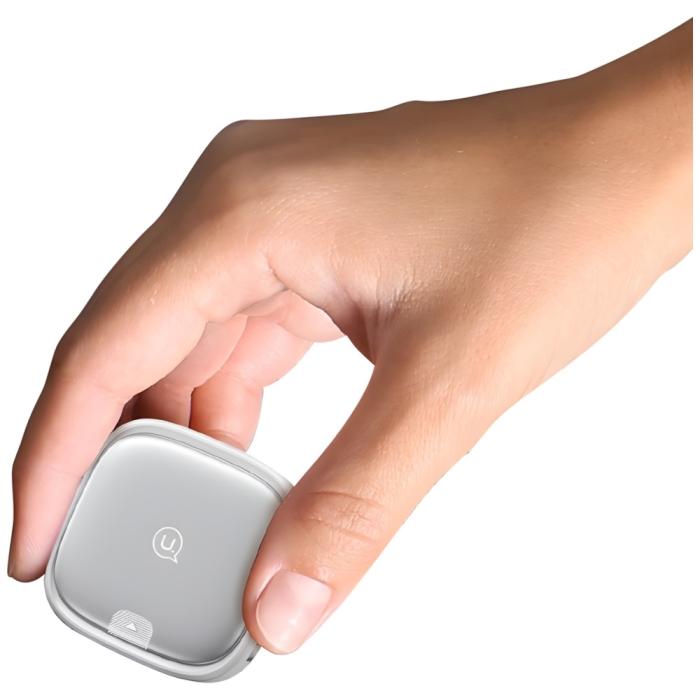 USAMS - USAMS Kabel 3-i-1 Box MicroUSB/USB-C/Lightning 60W SJ650USB01 - Stål