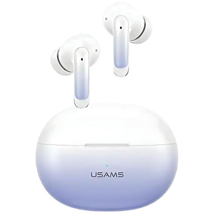 USAMS - USAMS X-don ENC Bluetooth Hörlurar 5.3 TWS - Blå