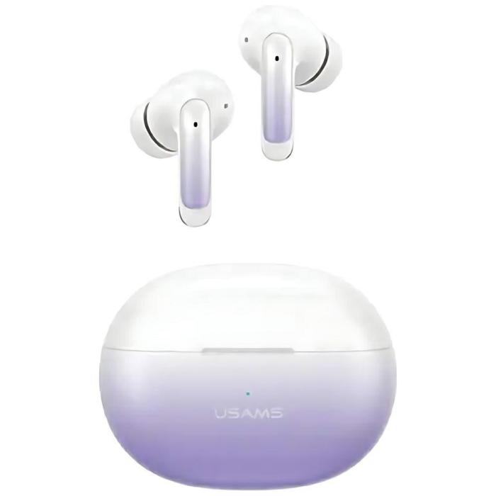 USAMS - USAMS X-don ENC Bluetooth Hörlurar 5.3 TWS - Lila