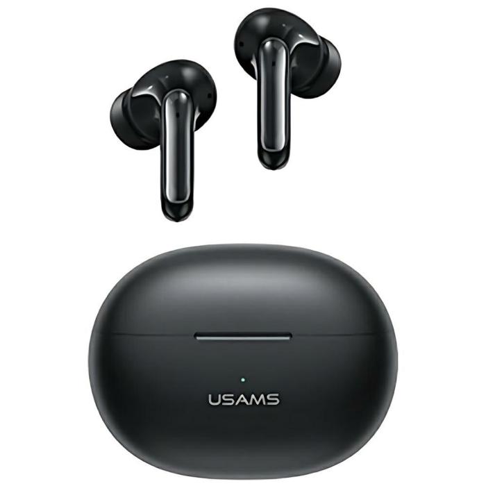 USAMS - USAMS X-don ENC Bluetooth Hörlurar 5.3 TWS - Svart