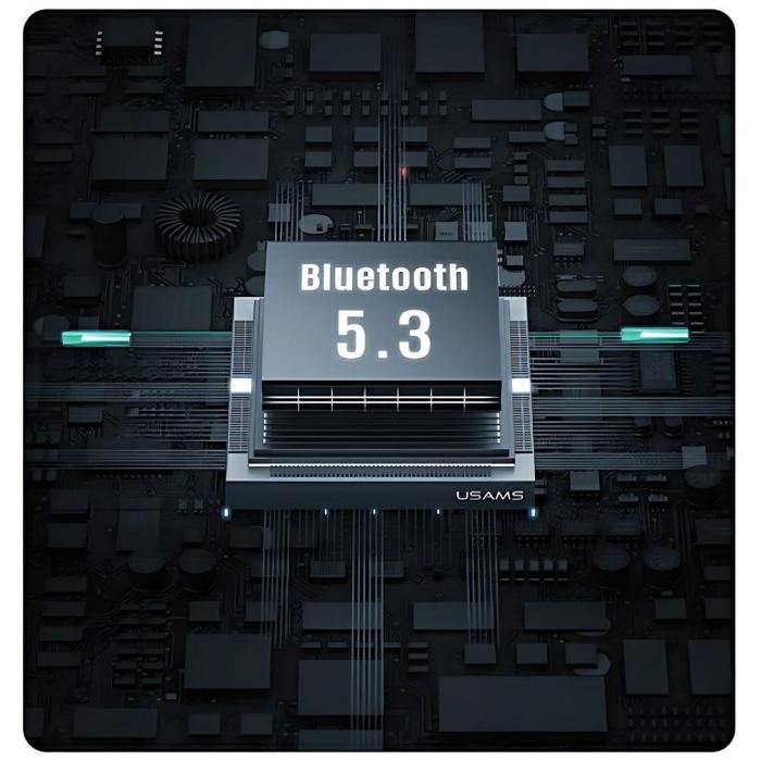USAMS - USAMS X-don ENC Bluetooth Hörlurar 5.3 TWS - Vit