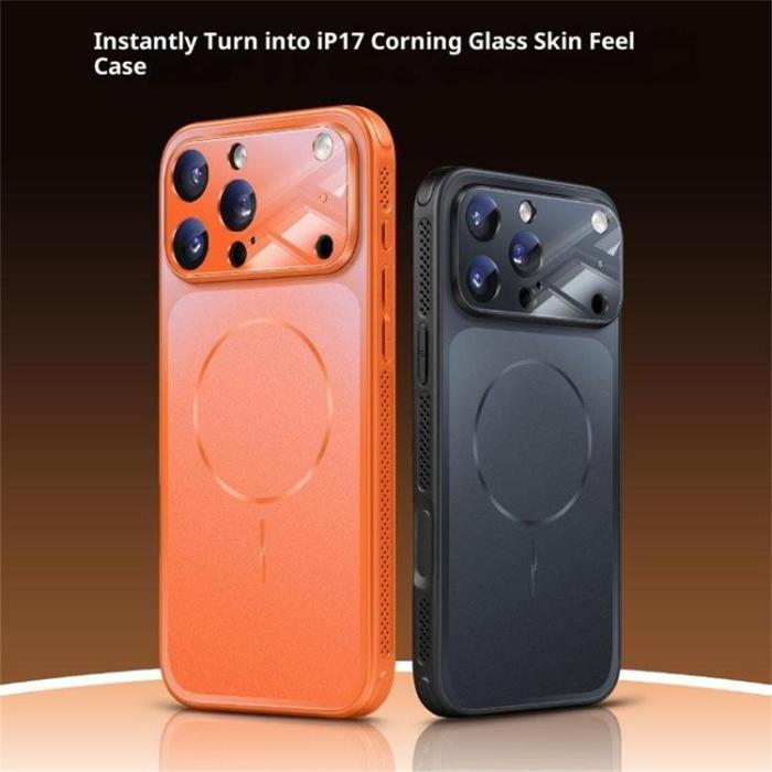 A-One Brand - iPhone 17 Pro Mobilskal MagSafe Matte Skin Feel - Silver