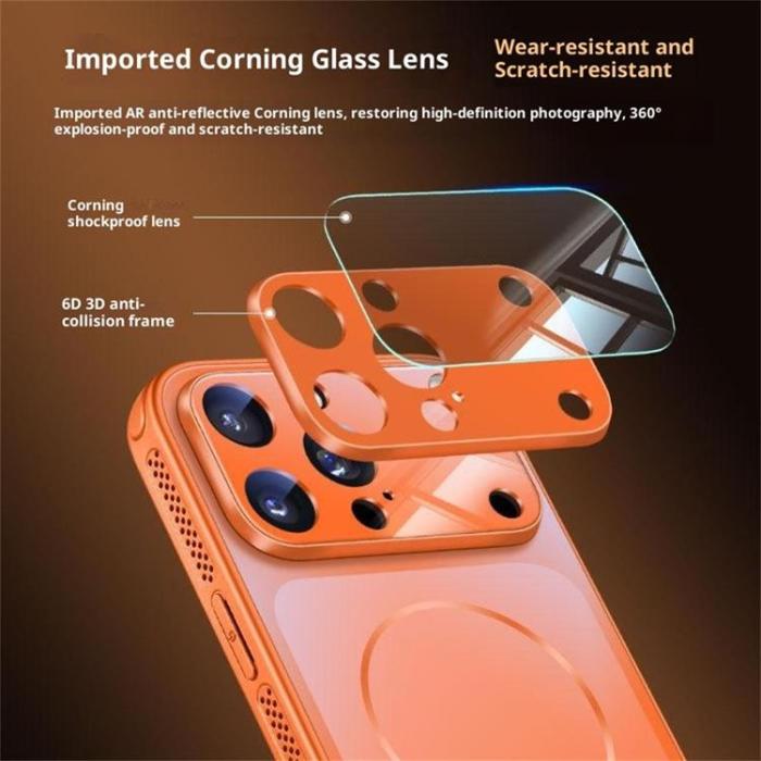 A-One Brand - iPhone 17 Pro Mobilskal MagSafe Matte Skin Feel - Silver