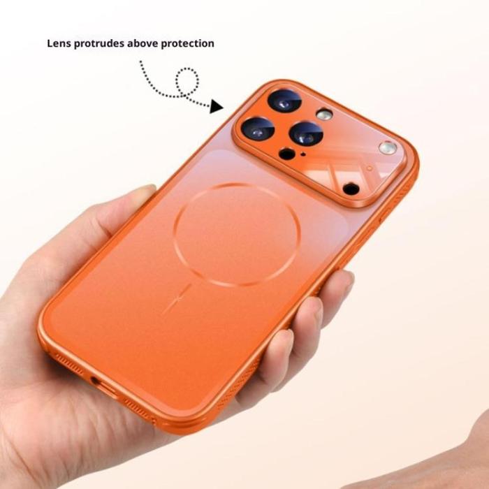 A-One Brand - iPhone 17 Pro Mobilskal MagSafe Matte Skin Feel - Silver