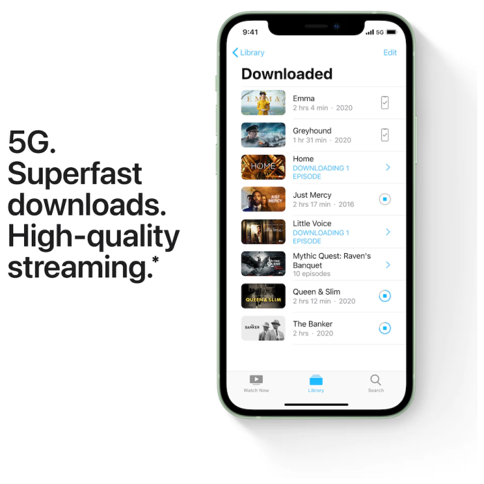 Apple - (NY) Apple iPhone 12 4GB/128GB - Grön