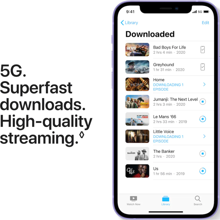 Apple - (NY) Apple iPhone 12 4GB/128GB - Lila