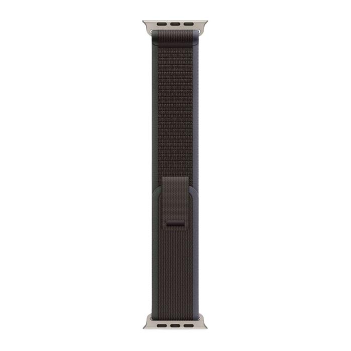 Apple - Apple Watch Ultra 2 (2023) 49mm 4G Titan Case Blå-Svart Trail Loop S-M