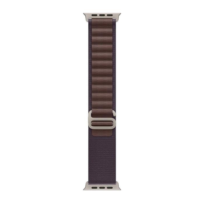 Apple - Apple Watch Ultra 2 (2023) 49mm 4G Titan Case Med Lila Alpine Loop - Large