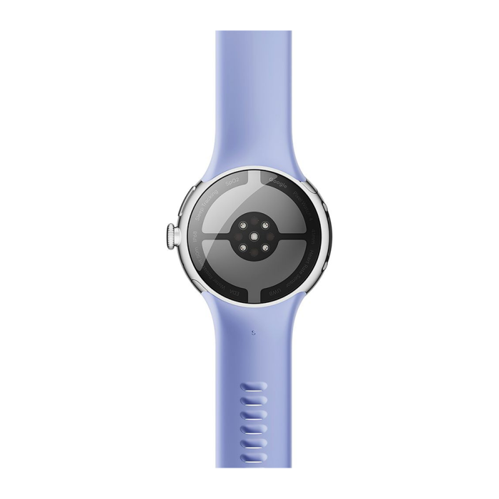Google - Google Pixel Watch 4 45mm 4G Polerad Silver/Blå