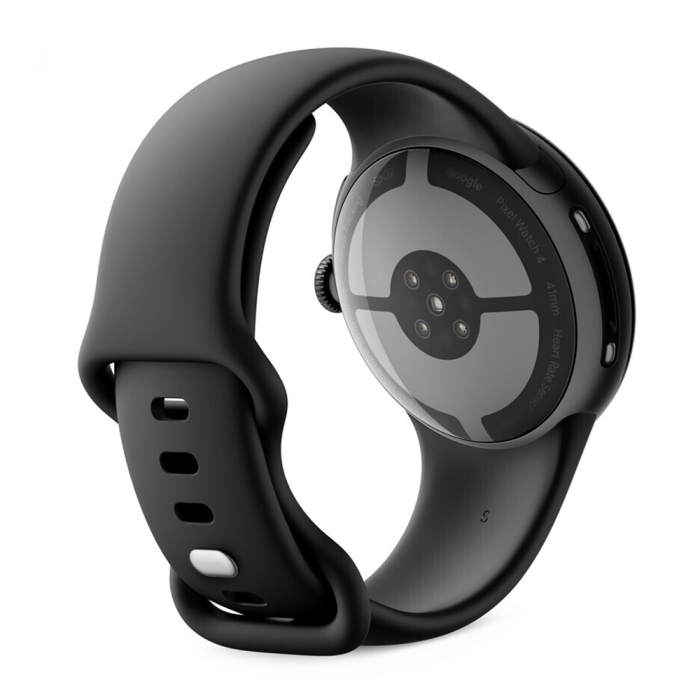 Google - Google Pixel Watch 4 45mm Wi-Fi Matt Svart/Obsidian