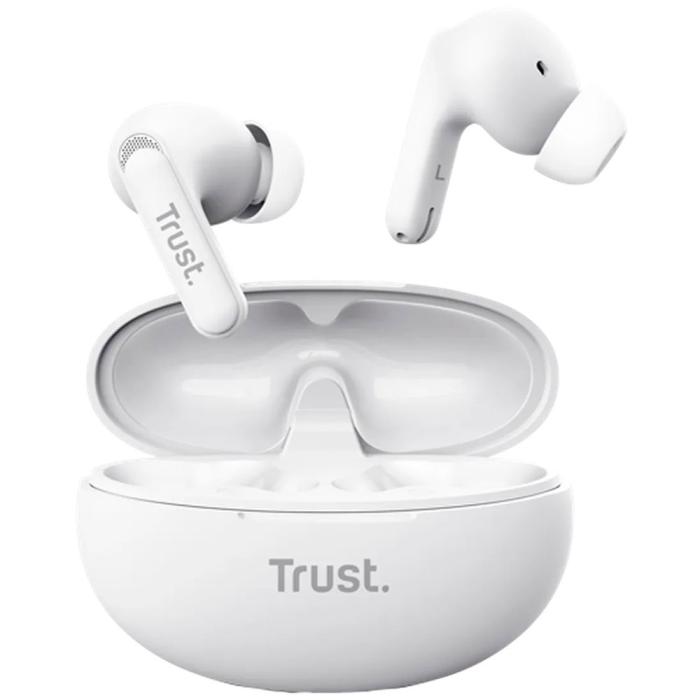 Trust - Trust Yavi Enc Hörlurar Vit