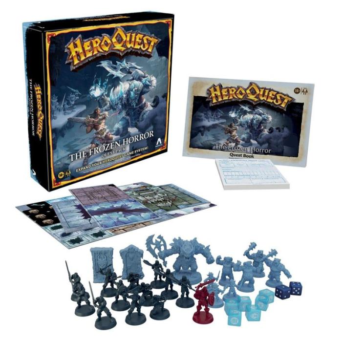 AVLN HILL - AVLN HILL Brädspel HeroQuest: Frozen Horror Quest Pack (Expansionspaket)
