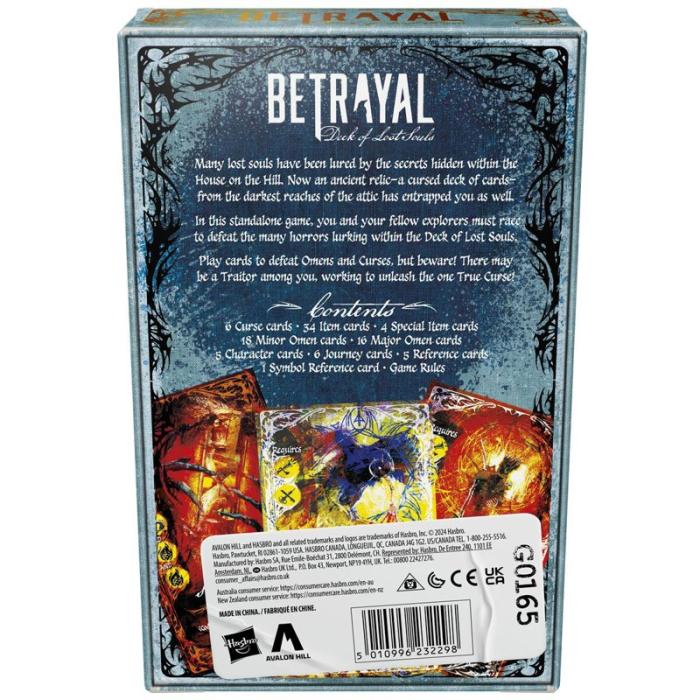 AVLN HILL - AVLN HILL Kortspel Betrayal: Deck Of Lost Souls (EN)