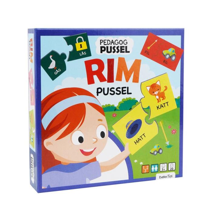 BARBO - BARBO Spel Classic Pedagog Spel Rim Pussel (SE)
