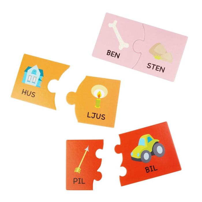 BARBO - BARBO Spel Classic Pedagog Spel Rim Pussel (SE)