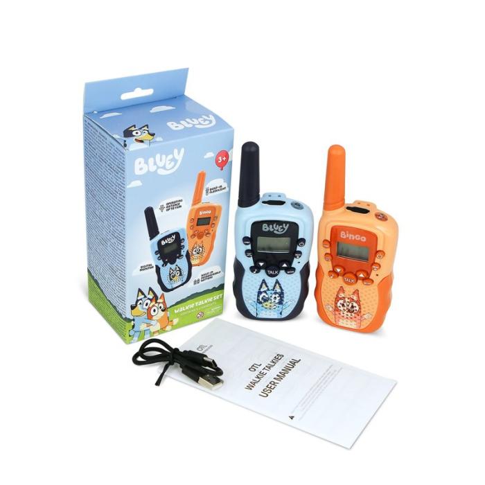 BLUEY - BLUEY Digital Walkie Talkie up to 1000m Range LCD