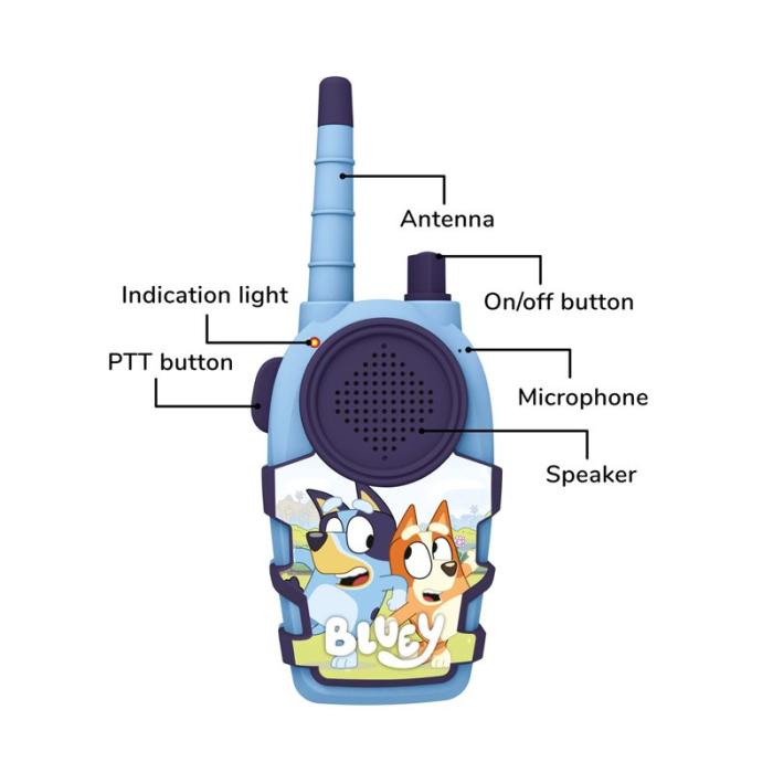 BLUEY - BLUEY Walkie Talkie Bluey 150m