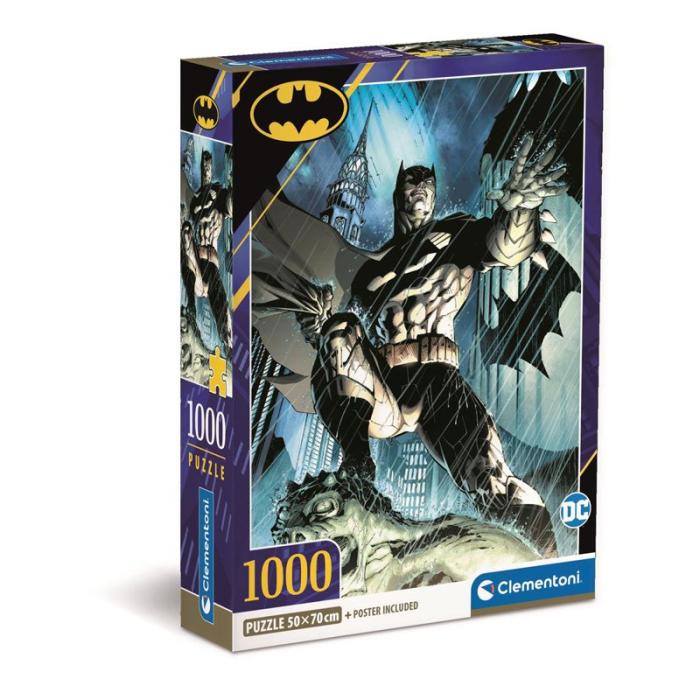 CLEMENTONI - CLEMENTONI Pussel 1000 Pcs CB High Quality Collection Batman