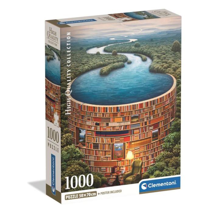 CLEMENTONI - CLEMENTONI Pussel 1000 Pcs CB High Quality Collection Bibliodame