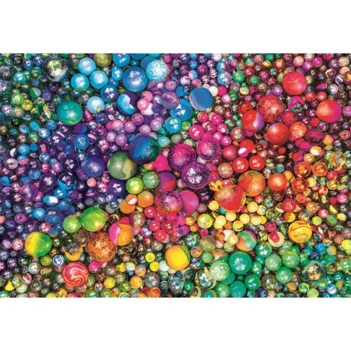 CLEMENTONI - CLEMENTONI Pussel 1000 Pcs CB High Quality Collection Colorboom Marbles