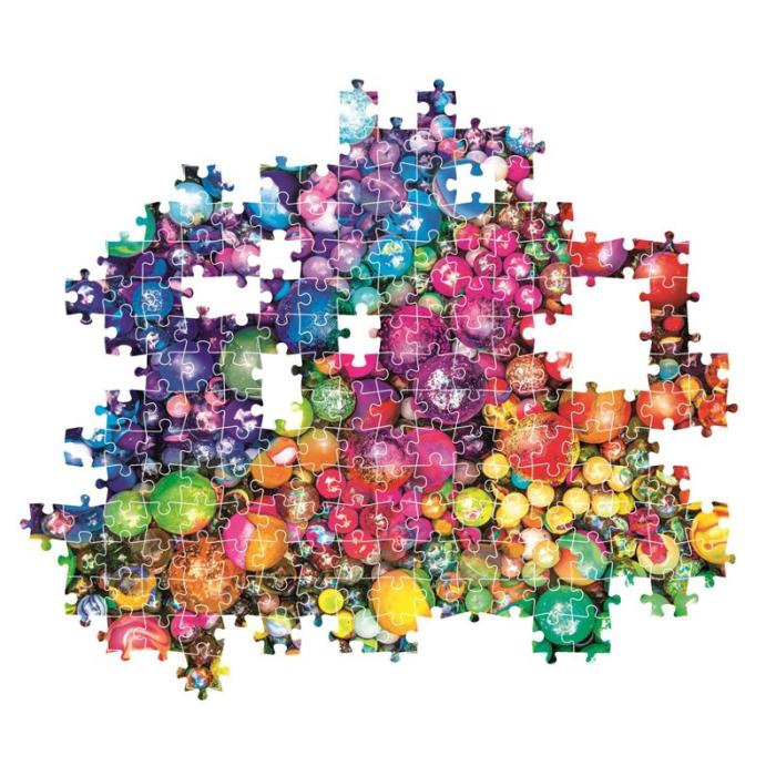 CLEMENTONI - CLEMENTONI Pussel 1000 Pcs CB High Quality Collection Colorboom Marbles