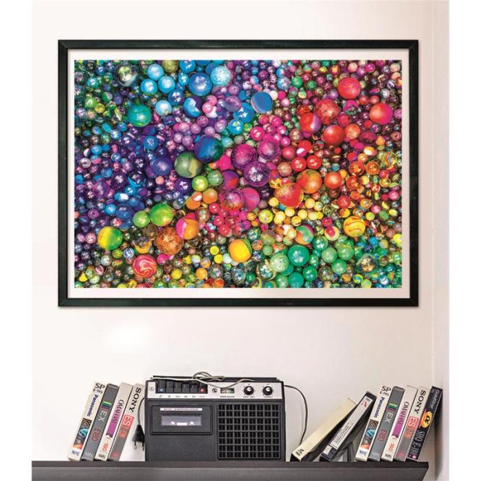 CLEMENTONI - CLEMENTONI Pussel 1000 Pcs CB High Quality Collection Colorboom Marbles