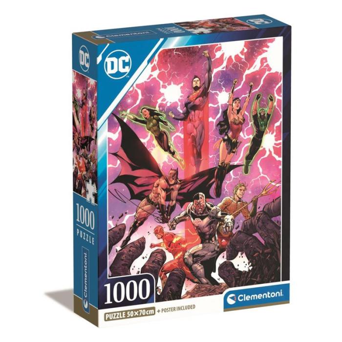 CLEMENTONI - CLEMENTONI Pussel 1000 Pcs CB High Quality Collection DC Comics (2)