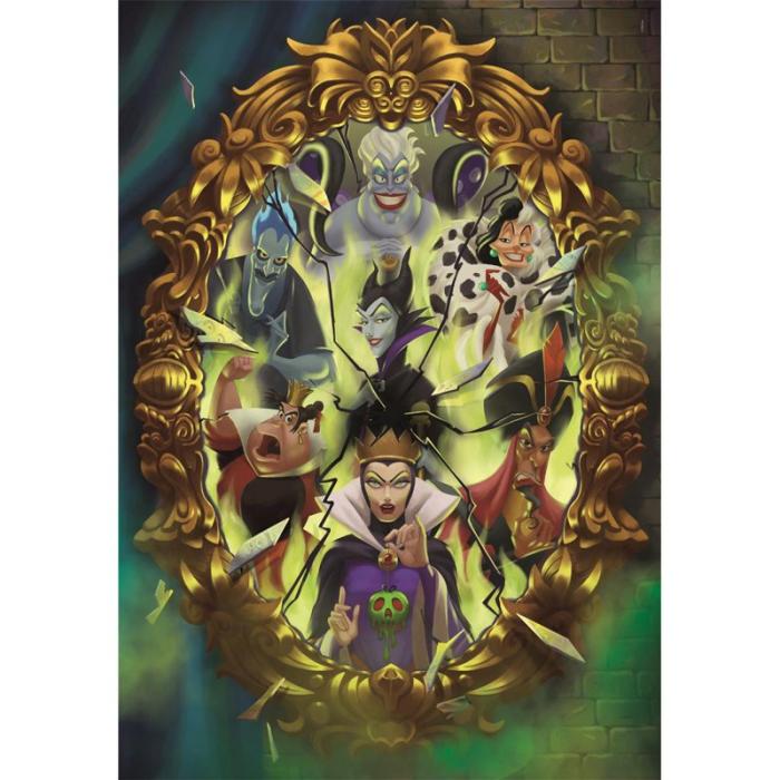 CLEMENTONI - CLEMENTONI Pussel 1000 Pcs CB High Quality Collection Disney Villains