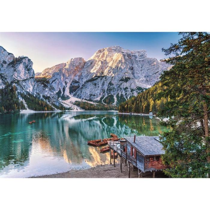 CLEMENTONI - CLEMENTONI Pussel 1000 Pcs CB High Quality Collection Emerald Lake Braies