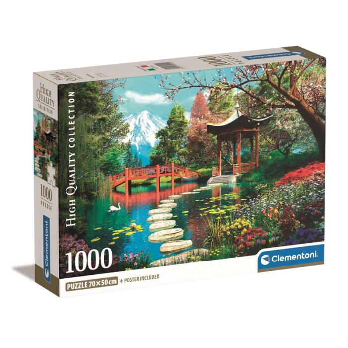 CLEMENTONI - CLEMENTONI Pussel 1000 Pcs CB High Quality Collection Fuji Garden