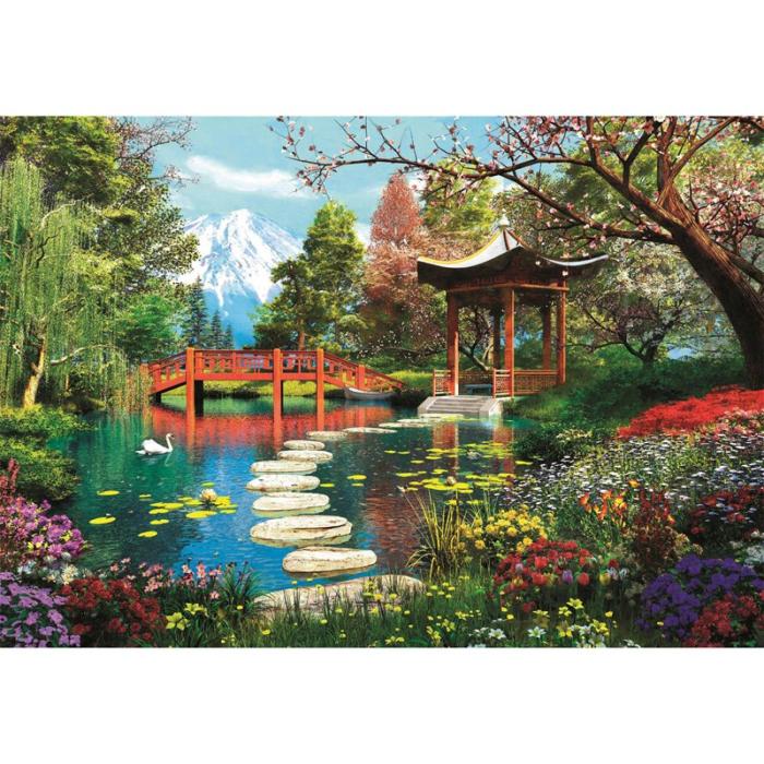 CLEMENTONI - CLEMENTONI Pussel 1000 Pcs CB High Quality Collection Fuji Garden