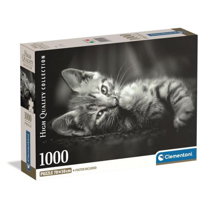 CLEMENTONI - CLEMENTONI Pussel 1000 Pcs CB High Quality Collection Kitty