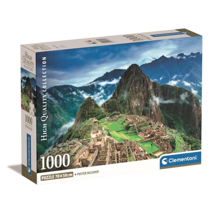 CLEMENTONI - CLEMENTONI Pussel 1000 Pcs CB High Quality Collection Machu Picchu