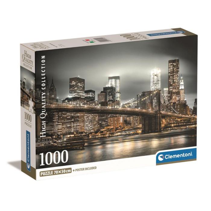 CLEMENTONI - CLEMENTONI Pussel 1000 Pcs CB High Quality Collection New York Skyline