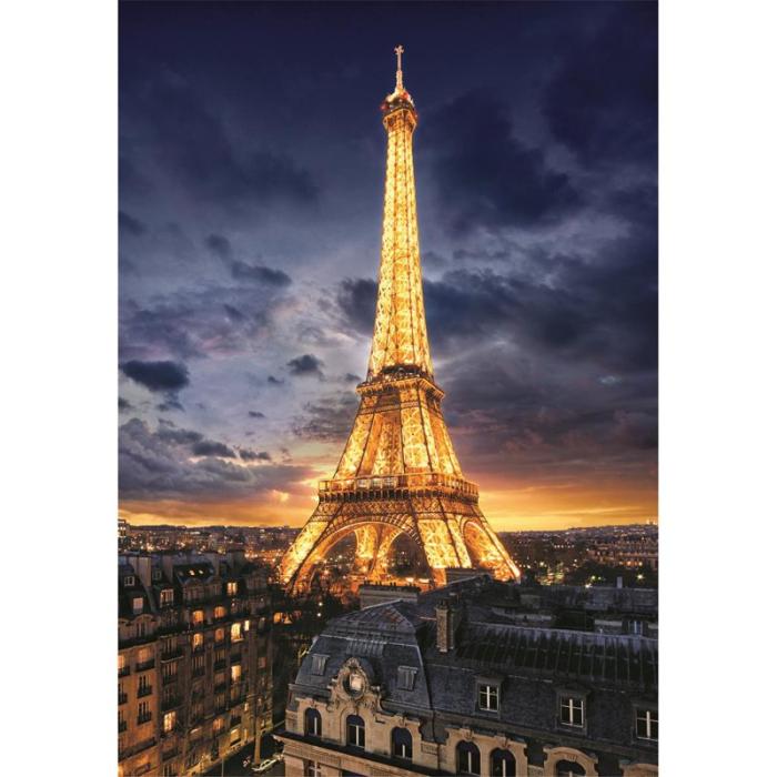 CLEMENTONI - CLEMENTONI Pussel 1000 Pcs CB High Quality Collection Tour Eiffel