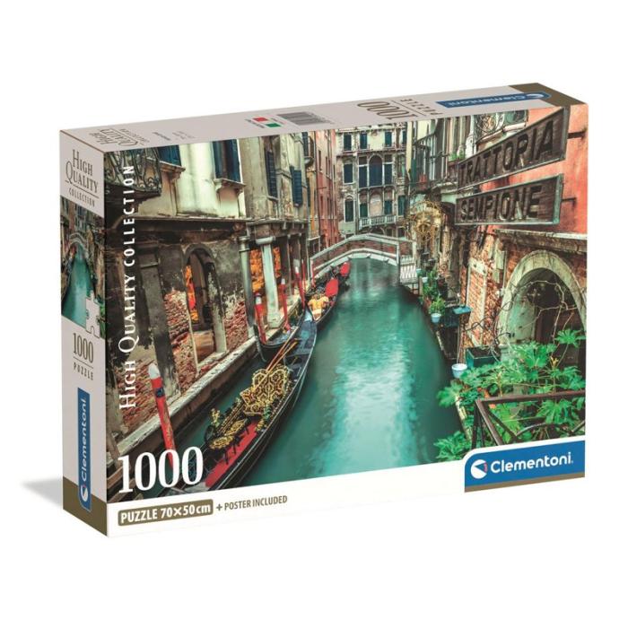 CLEMENTONI - CLEMENTONI Pussel 1000 Pcs CB High Quality Collection Venice Canal
