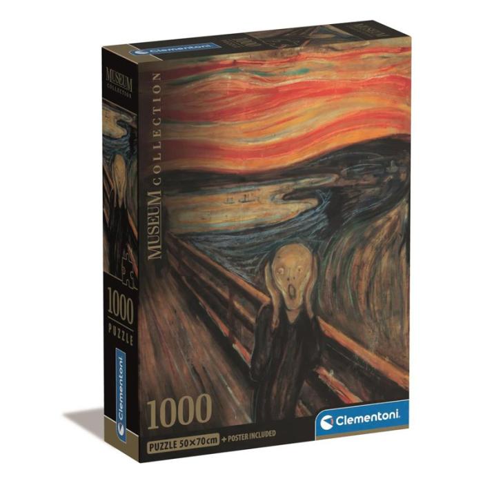 CLEMENTONI - CLEMENTONI Pussel 1000 Pcs CB Museum Munch 