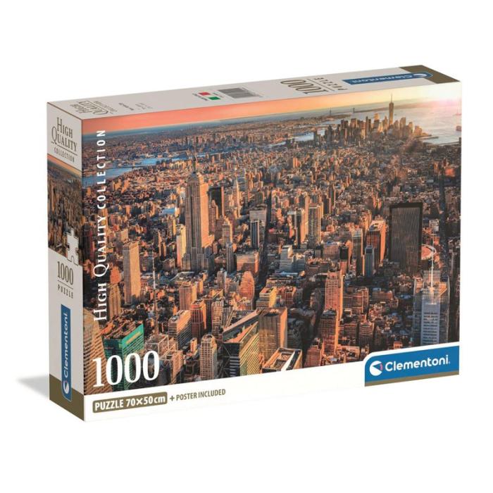 CLEMENTONI - CLEMENTONI Pussel 1000 Pcs CB New York City