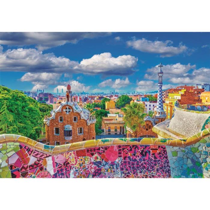 CLEMENTONI - CLEMENTONI Pussel 1000 Pcs CB Park Güell Barcelona